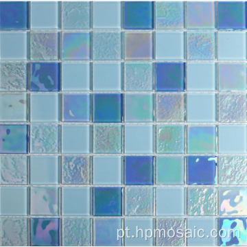 Mosaico de cristal de ladrilhos de piscina